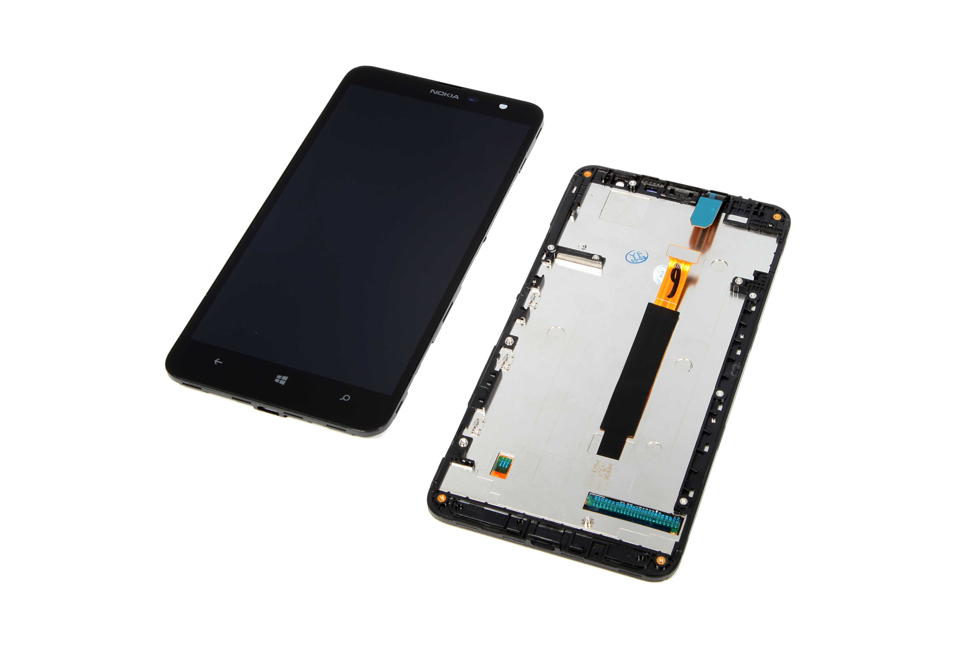 Дисплей для Nokia Lumia 1320 rm-994 с рамкой ORIG черный