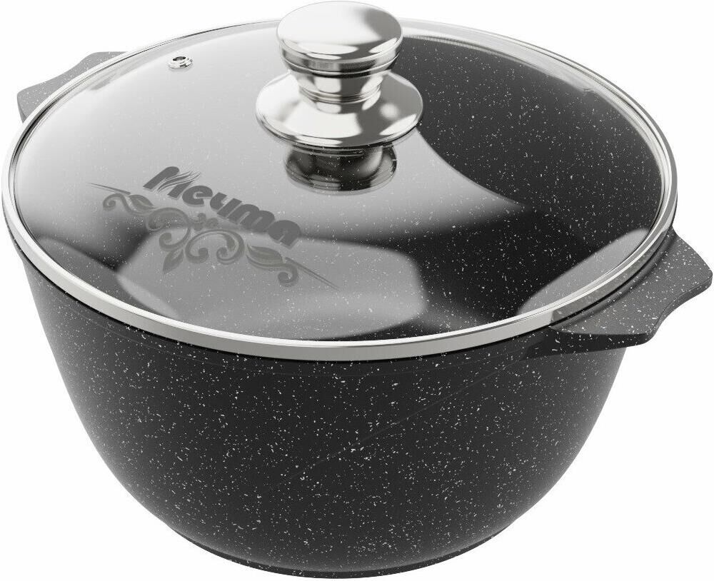 Кастрюля МЕЧТА 44802 Гранит black 4л