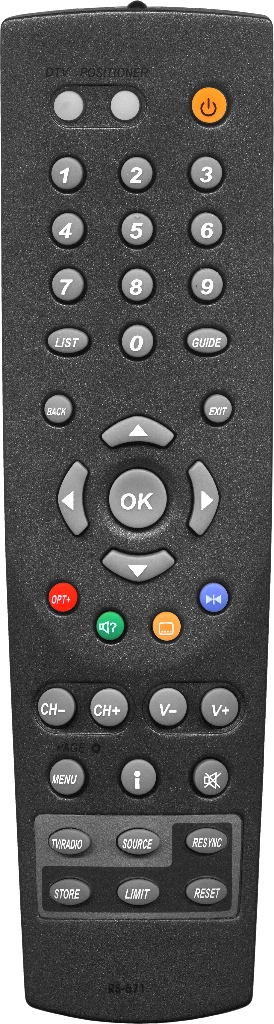 Пульт Humax RS-571 для DVB-T2 ресивера