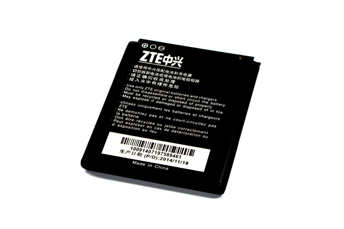 Аккумулятор для ZTE Li3716T42P3h604852/Q507T 1650 мАч батарея