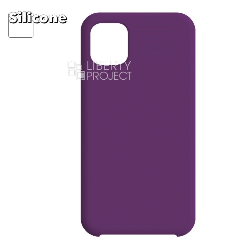 Силиконовый чехол для iPhone 11 "Silicone Case" (фиолетовый) 45