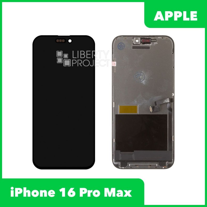 LCD дисплей для Apple iPhone 16 Pro Max (черный) матрица ZY In-Cell FHD a-si 120HZ