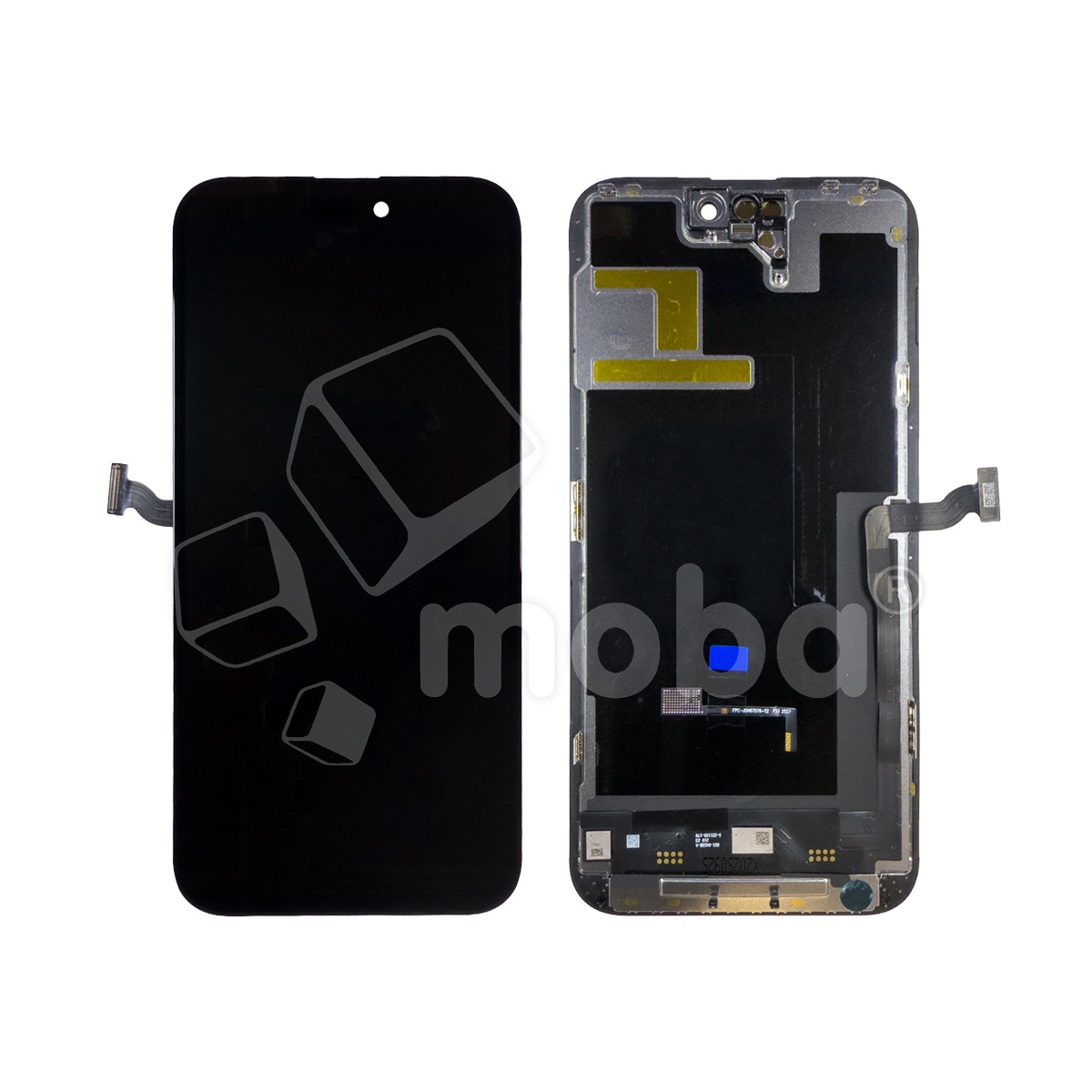 Дисплей для iPhone 14 Pro Max (A2895) в сборе с тачскрином Черный - (Hard OLED) Стандарт (площадка под IC)