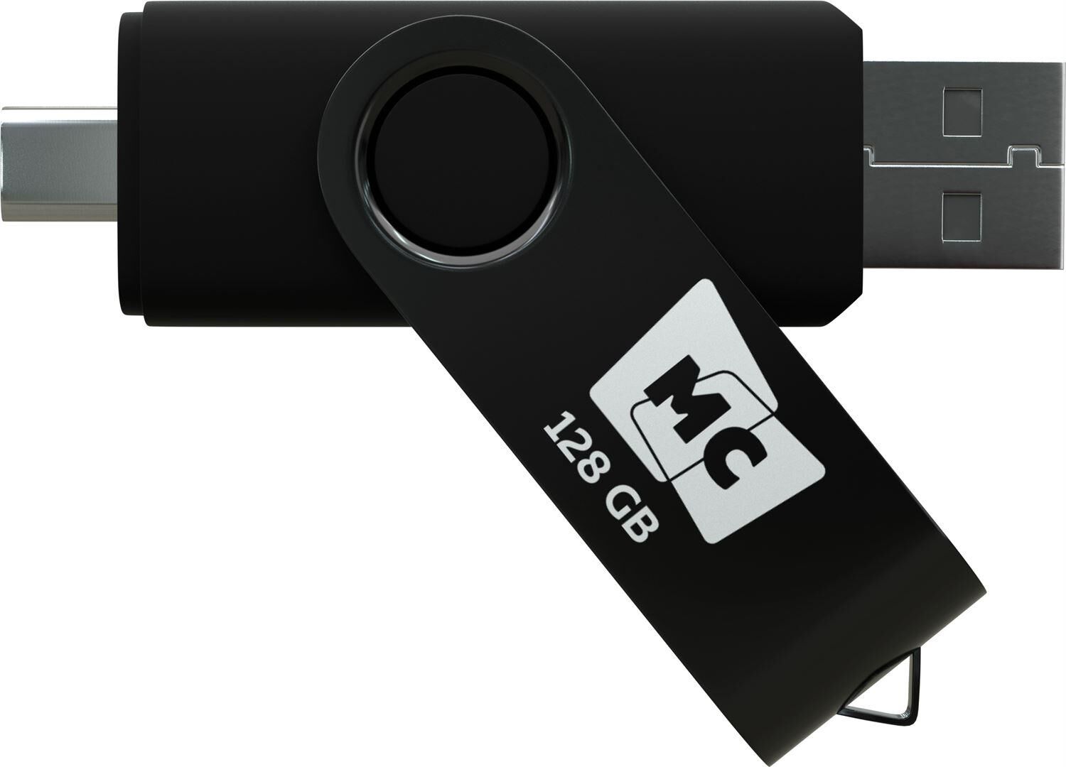 USB-накопитель MORE CHOICE (4620202559104) USB 128GB 2.0 Type-C МФ128а Silver
