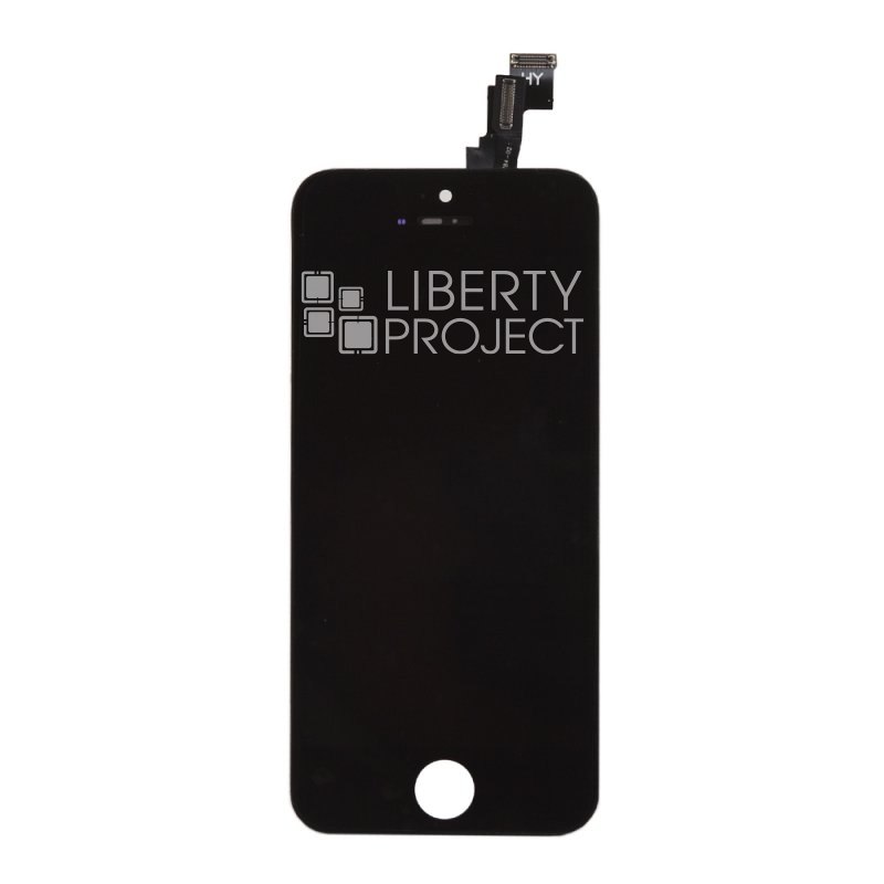 LCD дисплей для Apple iPhone 5C (черный) Zetton с тачскрином (олеофобное покрытие)