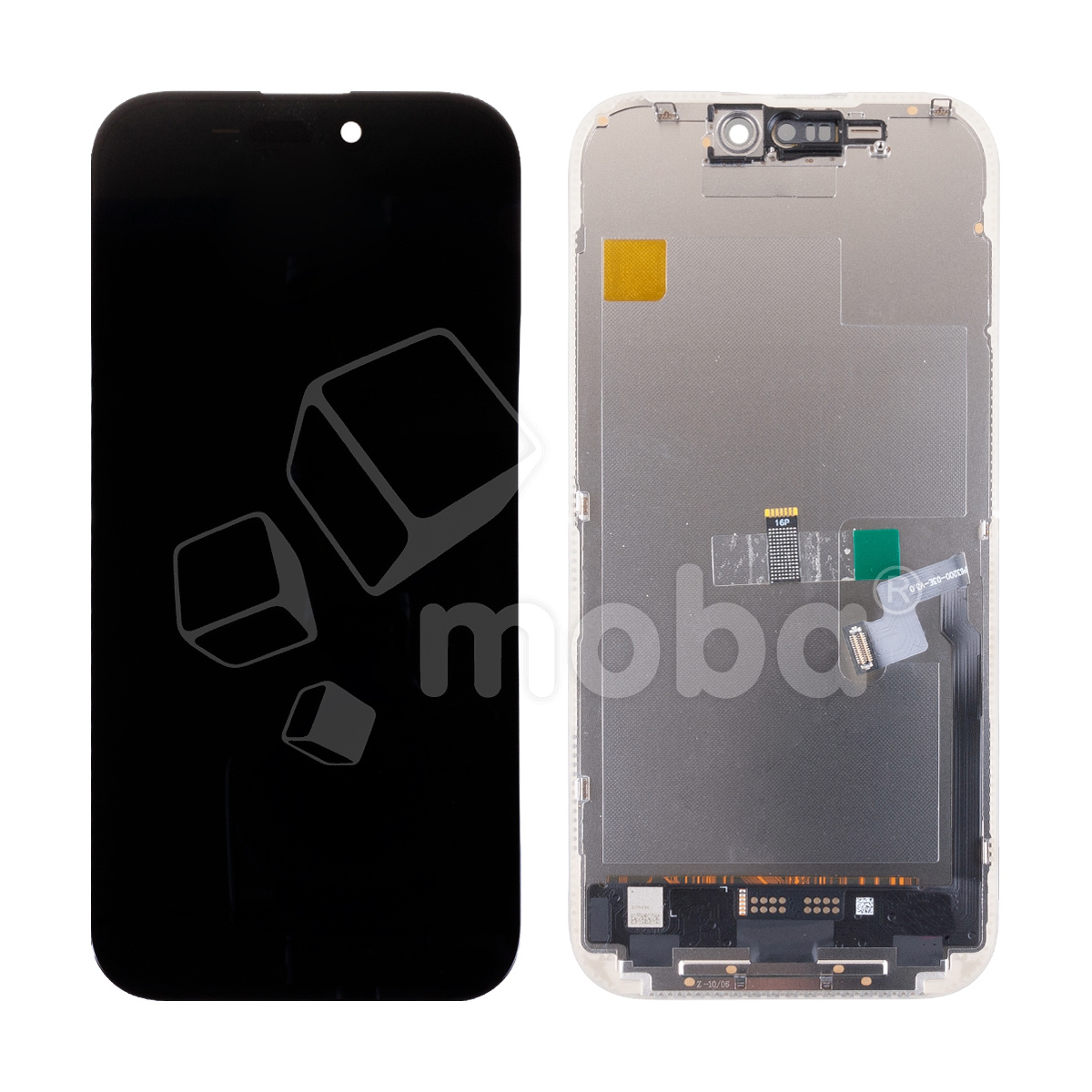 Дисплей для iPhone 16 Pro (A3293) в сборе с тачскрином Черный - DD (Hard OLED, HD+) (площадка под IC)