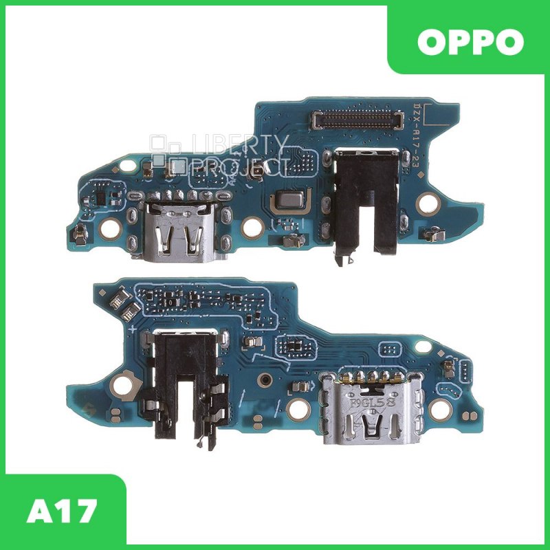Шлейф/FLC OPPO A17/A17k (CPH2477/CPH2471) на системный разъём/разъём гарнитуры/микрофон