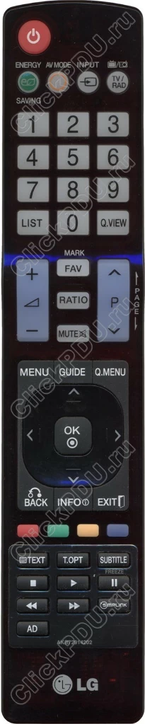 Пульт LG AKB72914202 оригинальный