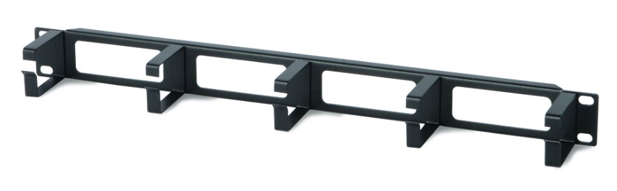 Hyperline CM-1U-ML Кабельный организатор с металлическими кольцами, 19", 1U