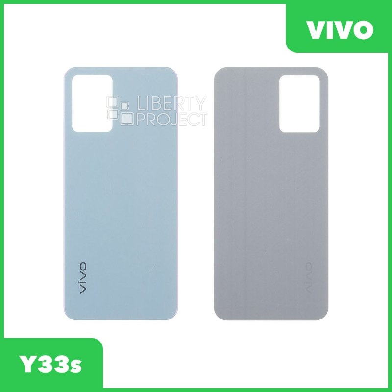 Задняя крышка для Vivo Y33s (V2109) (голубой)