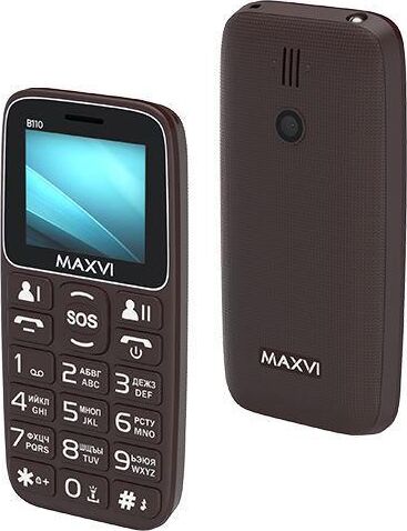 Телефон мобильный MAXVI B110 Brown