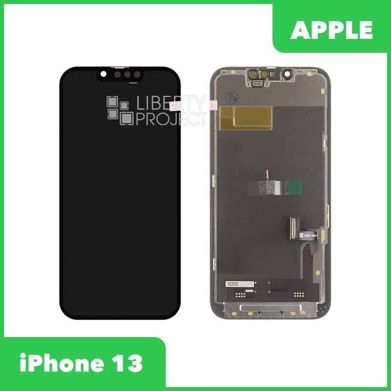 LCD дисплей для Apple iPhone 13 (черный) матрица DD SOFT OLED