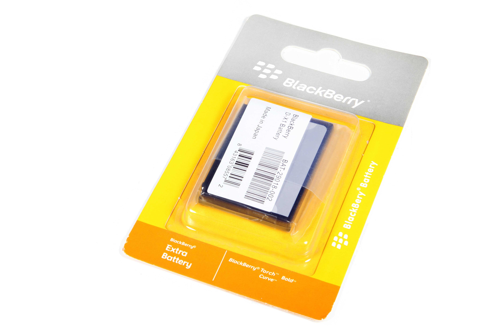 Аккумулятор для BlackBerry D-X1 8900/9500/9530/9550/9630/9650 1300 мАч батарея
