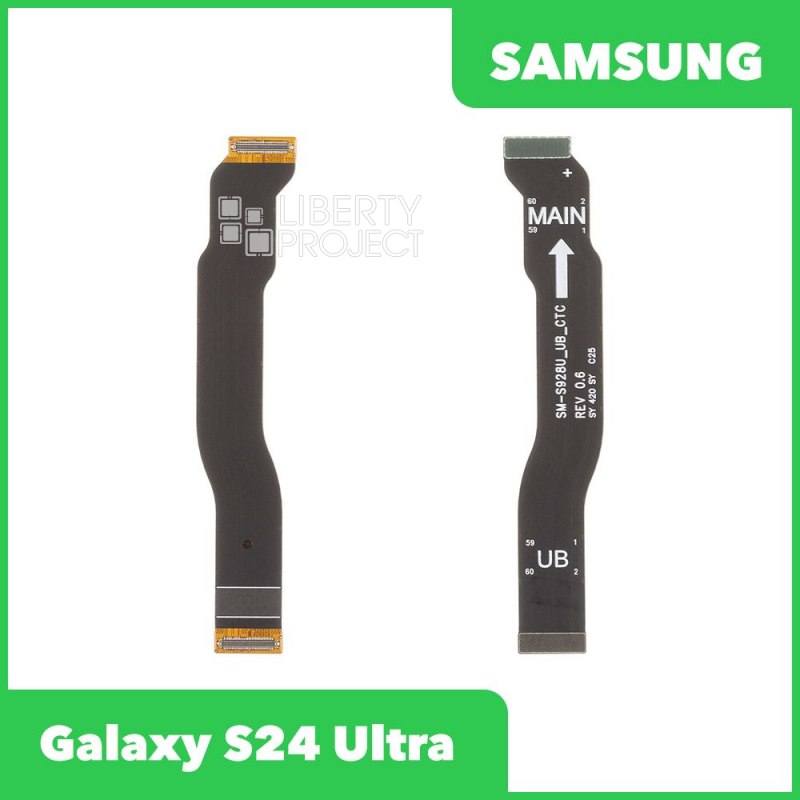 Шлейф/FLC Samsung Galaxy S24 Ultra SM-S928 межплатный узкий, ориг