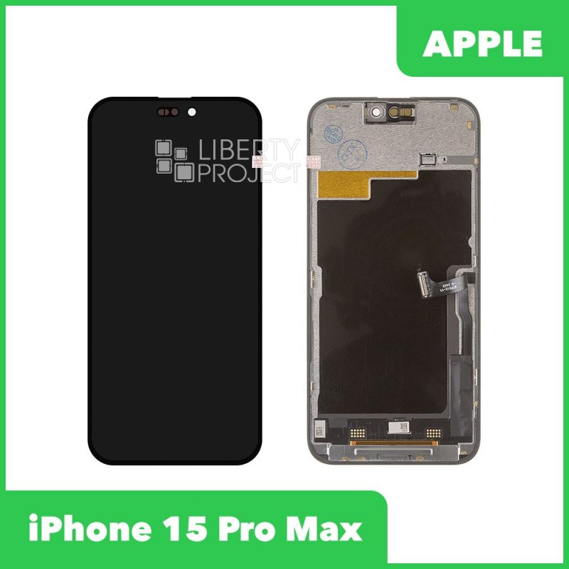 LCD дисплей для Apple iPhone 15 Pro Max (черный) матрица ZY In-Cell COF LTPS FHD
