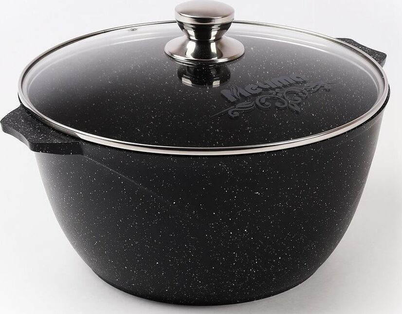 Кастрюля МЕЧТА 42802 Гранит black 2л