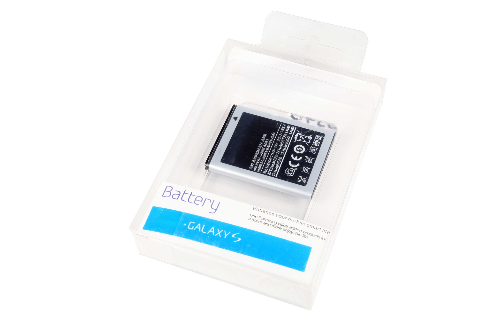 Аккумулятор для Samsung S5570/S5250/S5330/S5750E/S7230/S7230E/i5510/551/Wave723/Wave575 EB494353VU батарея