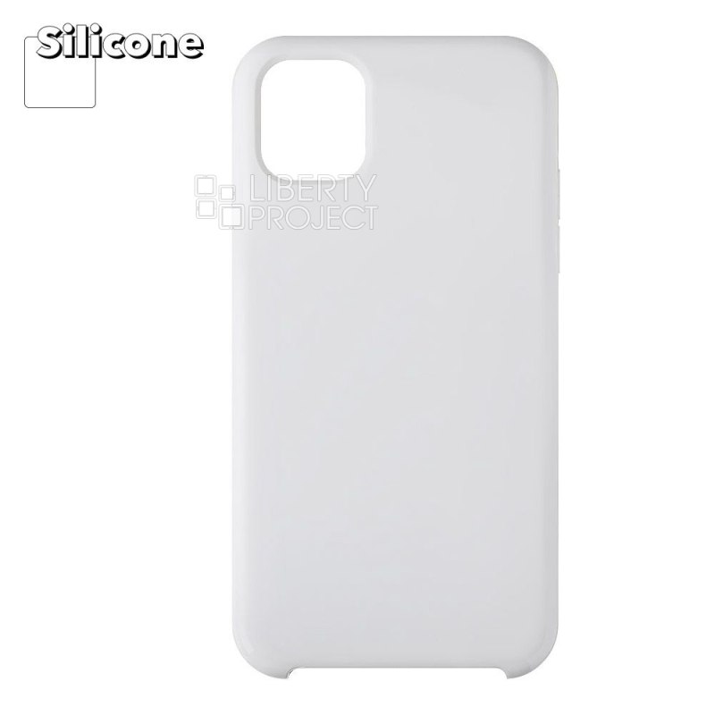 Силиконовый чехол для iPhone 11 "Silicone Case" (белый) 9