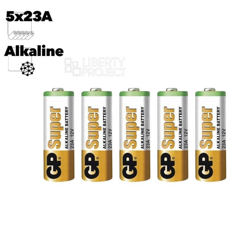 Батарейка GP 23A 23AF-2C5 HIGH VOLTAGE 12V BL5 (5 шт в упаковке)