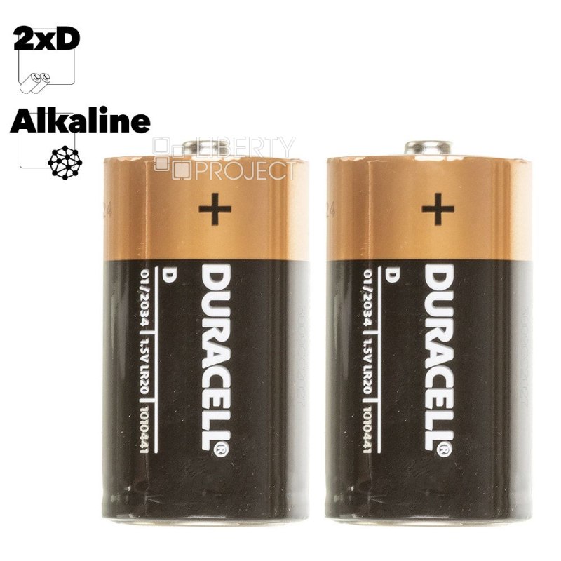 Элемент питания Duracell LR20 Basic MN1300 BL2