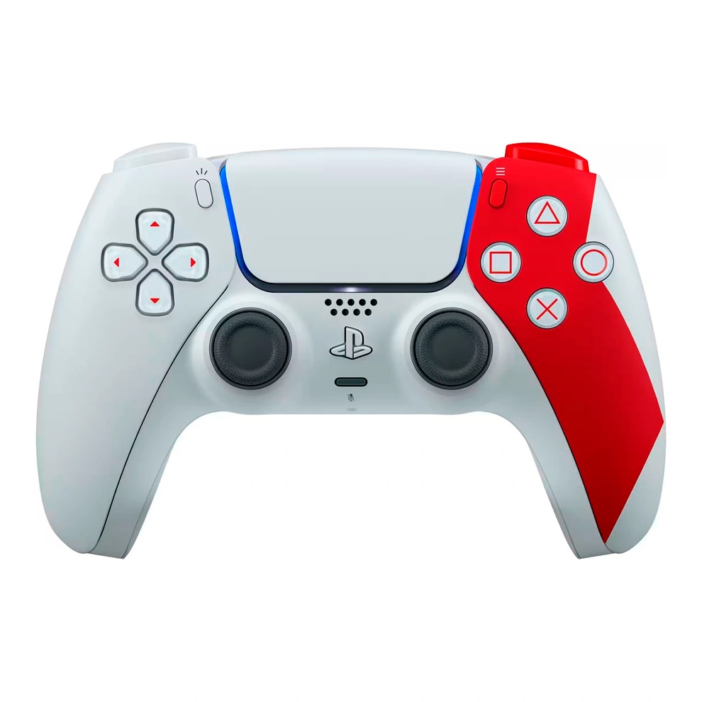 Беспроводной геймпад Sony DualSense 5 (5 rev) God of war белое с красным