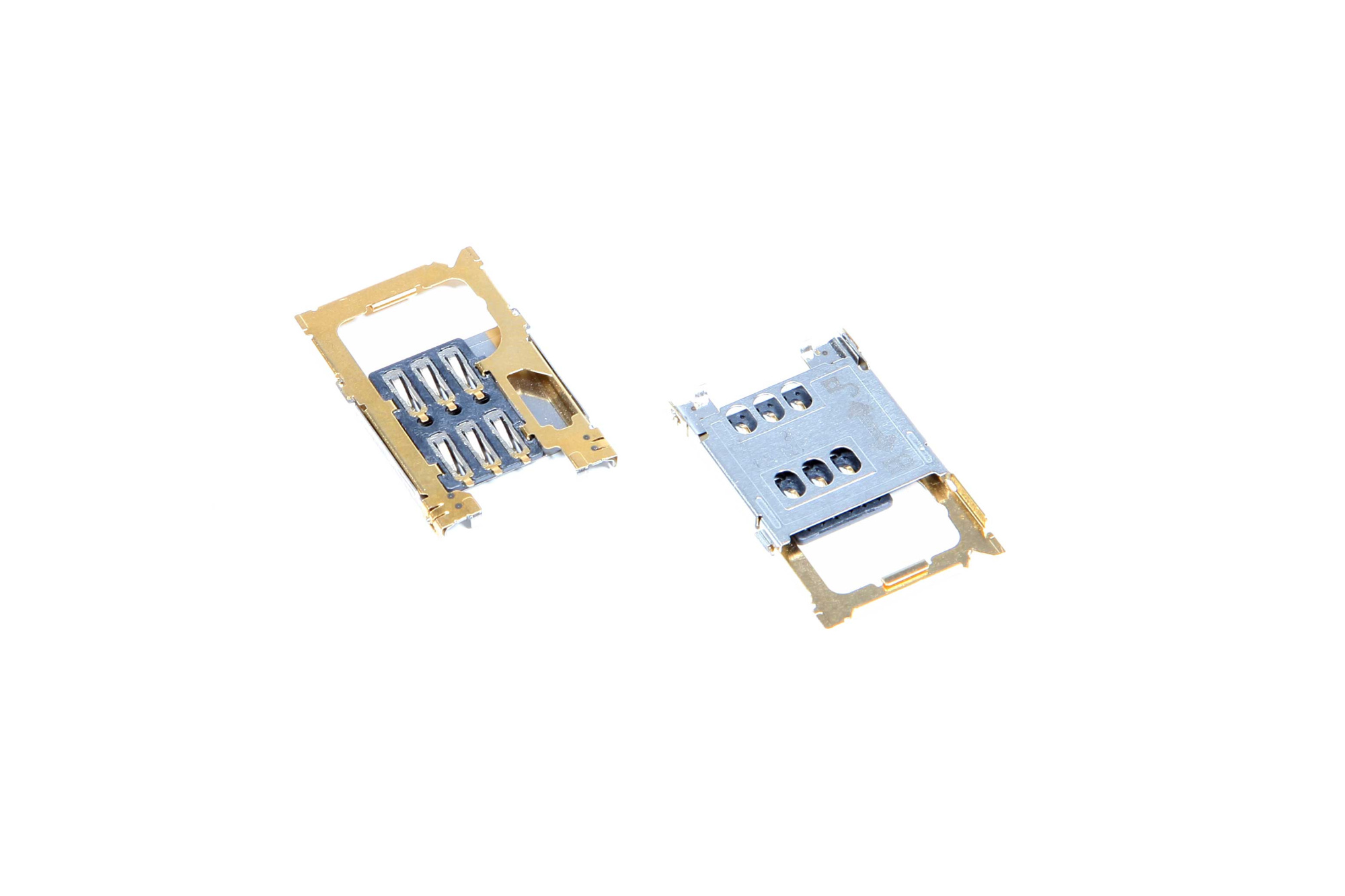 Коннектор SIM-карты (сим), mmc коннектор для Nokia 202 Asha/203 Asha/300 Asha/311 Asha/7230 (S53)