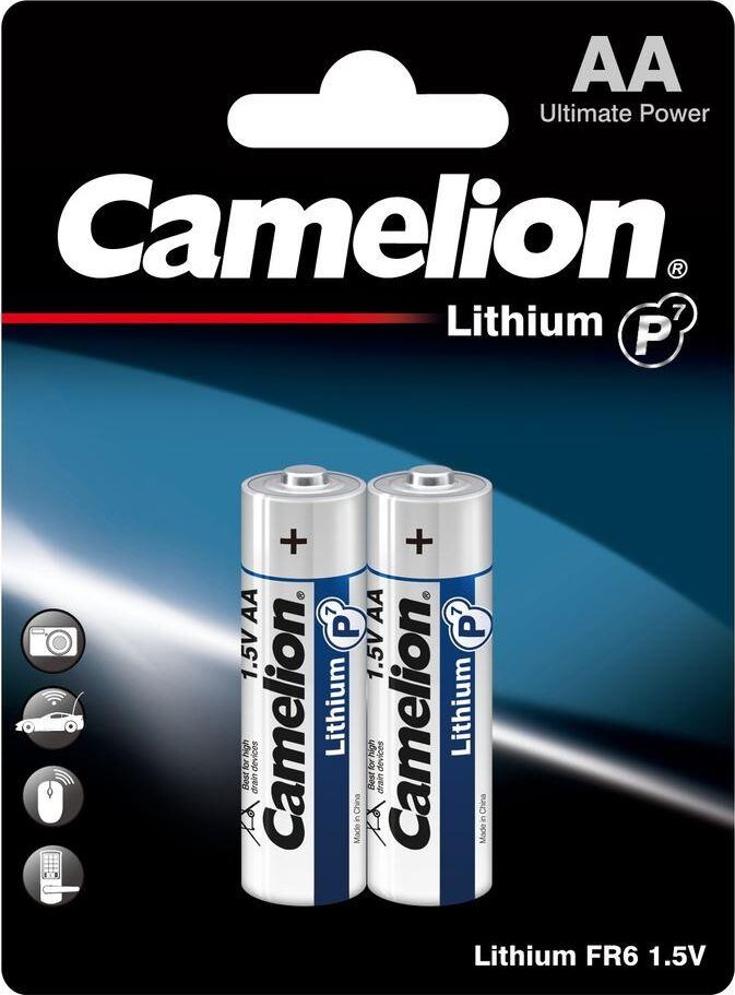 CAMELION (15241) Lithium BL2 FR6 (FR6-BP2, батарейка,1.5В)