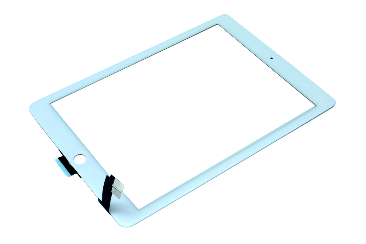 Тачскрин (сенсорное стекло) для iPad Air 2 (iPad 6) белый ORIG