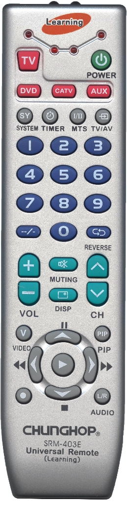 Универсальный пульт Chunghop URC-SRM-403E