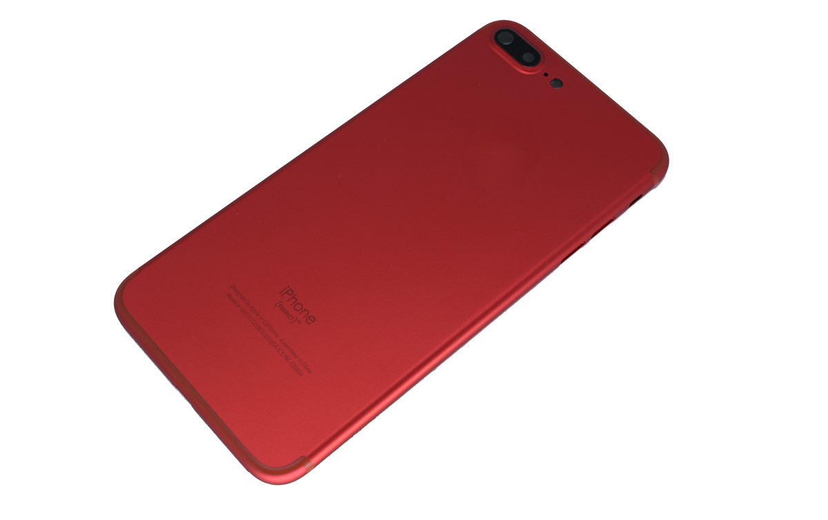 Часть корпуса для iPhone 7 Plus красный AAA