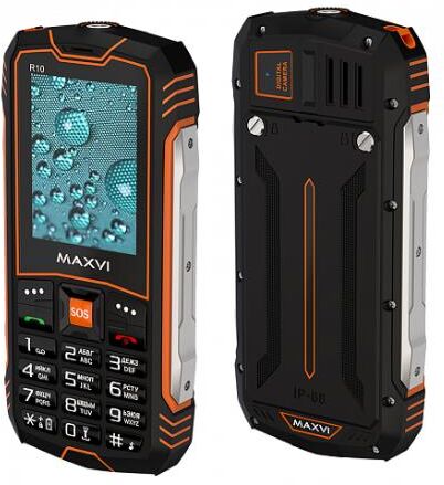Телефон мобильный MAXVI R10 Orange