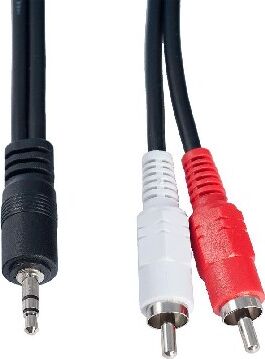 Аудиокабель PERFEO (J2001) JACK 3.5 мм - 2XRCA 1 м