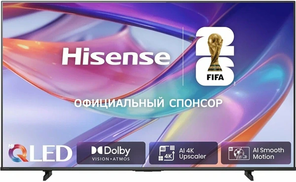 85" Телевизор Hisense 85E7S, 4K Ultra HD, черный (EAC)