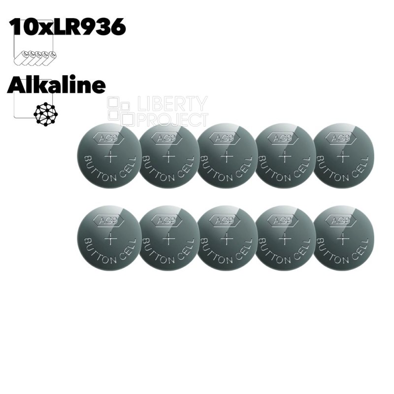 Батарейка часовая Smartbuy AG9 (394A/LR936/194) 10шт. в блистере