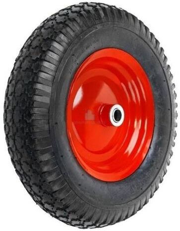 Колесо БТМ PR3001 размер 16*4,00-8 12/100мм (с трубкой), диск сварной 00-00026755
