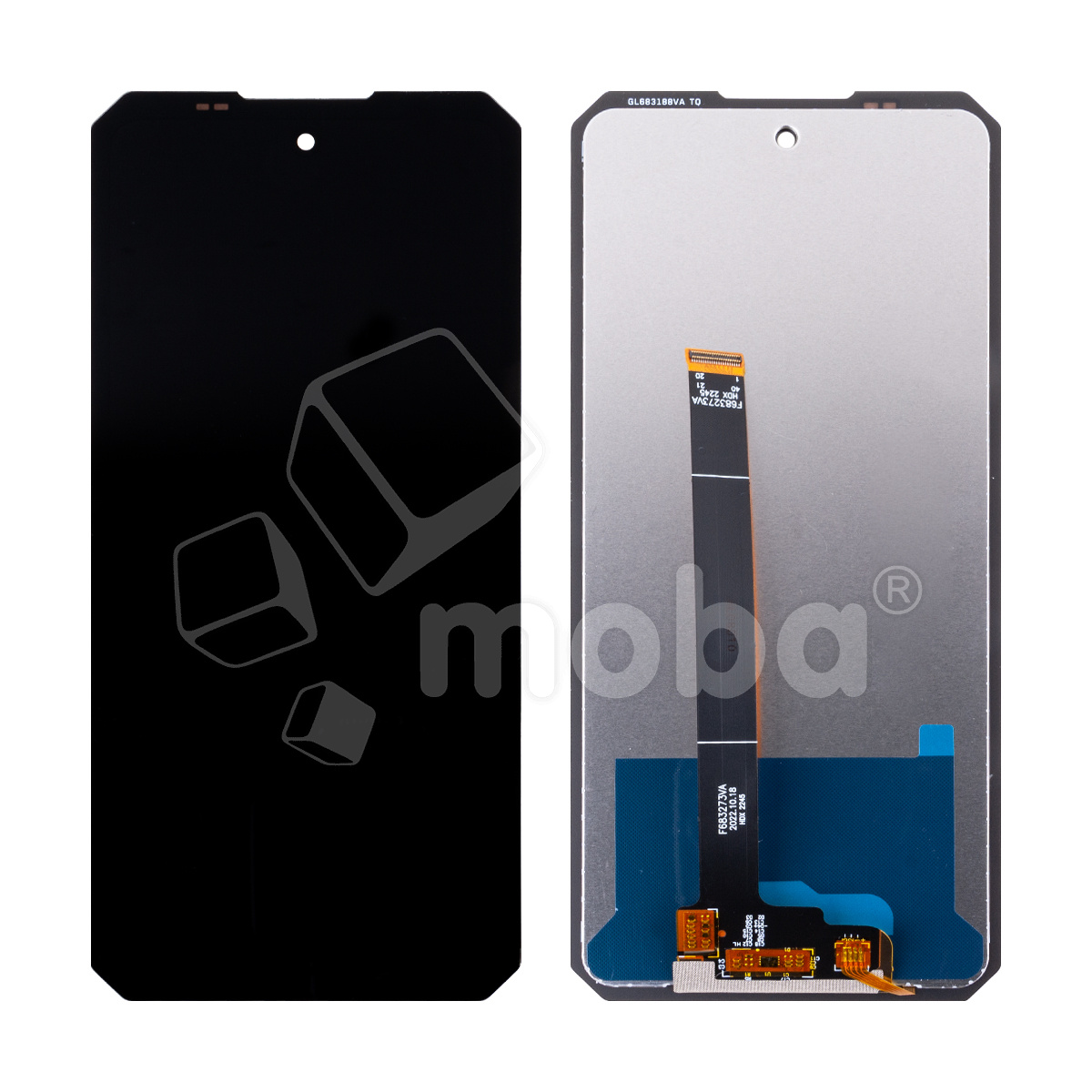 Дисплей для Oukitel WP21/WP21 Ultra в сборе с тачскрином Черный - Оптима