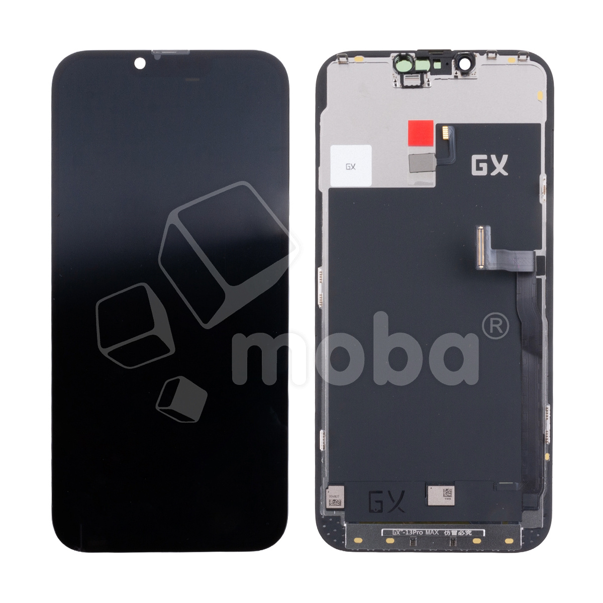 Дисплей для iPhone 13 Pro Max (A2645) в сборе с тачскрином Черный - GX (Hard OLED) (площадка под IC)