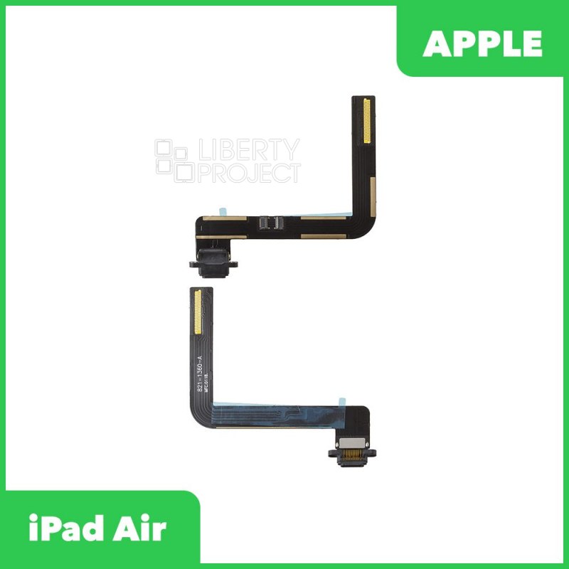 Шлейф/FLC iPad Air (с системным разъемом) черный