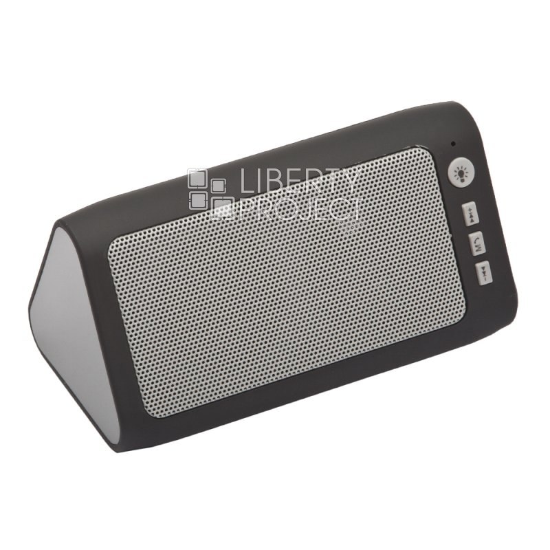 Колонка беспроводная Bluetooth "HLY-666" (серая/коробка)