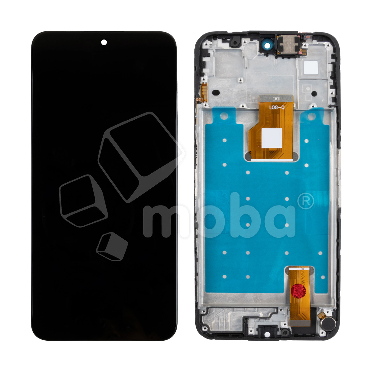 Дисплей для Huawei Honor X7d 4G (LGN-LX1) модуль с рамкой Черный - OR (HD+, 300 Кд/м2, 120 Гц)