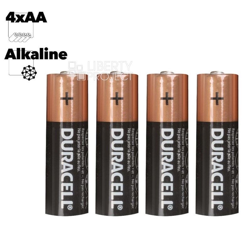 Батарейки Duracell AA LR6 Basic MN1500 BL4