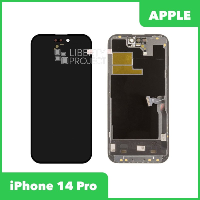 LCD дисплей для Apple iPhone 14 Pro (черный) матрица DD SOFT OLED (привязка без пайки)