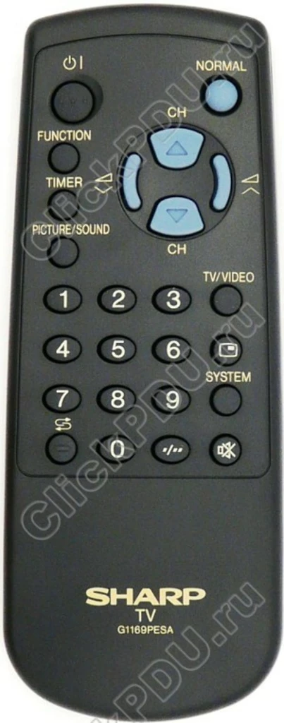 Пульт Sharp G1169PESA (1133) оригинальный