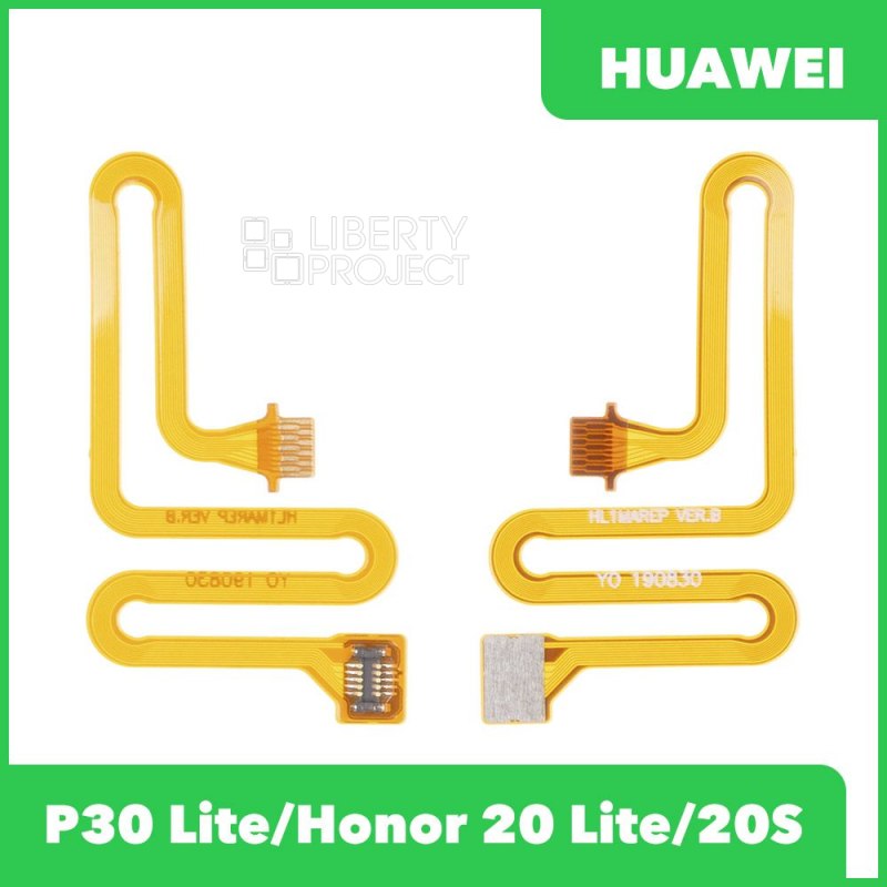 Шлейф/FLC для Huawei P30 Lite/Honor 20 Lite/20S межплатный на кнопку HOME, ориг