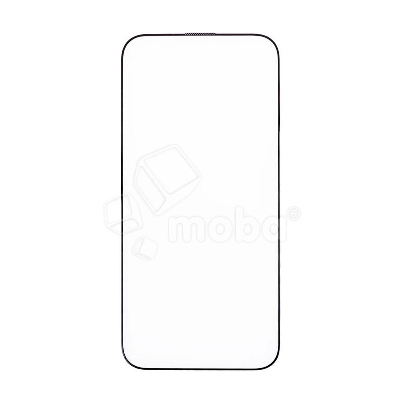 Защитное стекло с сеткой динамика для iPhone 16 Plus Черный