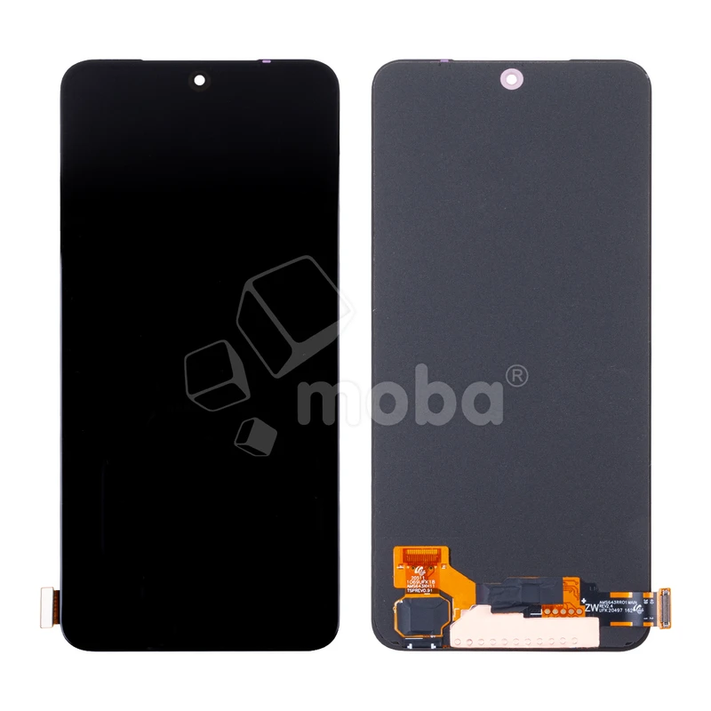 Дисплей для Xiaomi Redmi Note 12S (23030RAC7Y) в сборе с тачскрином Черный - (OLED)