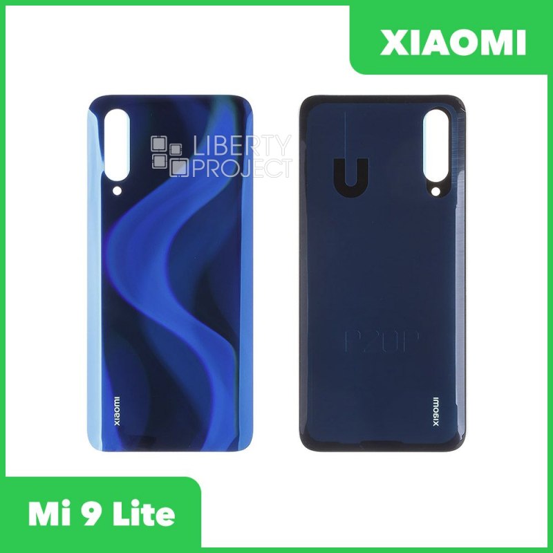 Задняя крышка для Xiaomi Mi 9 Lite (синий)