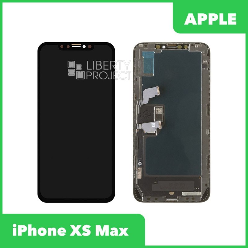 LCD дисплей для Apple iPhone XS Max (черный) матрица ZY In-Cell A-SI HD+