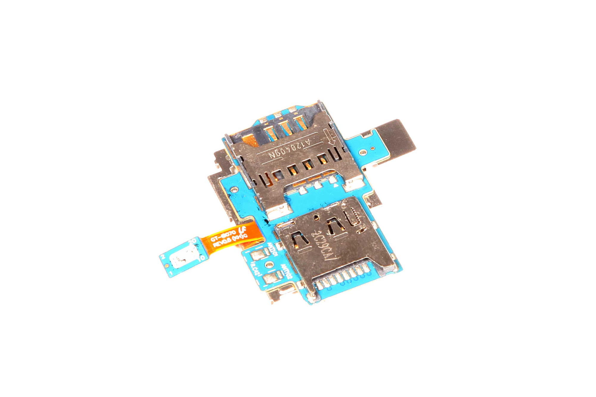 Шлейф для Samsung I9070 SIM & SD