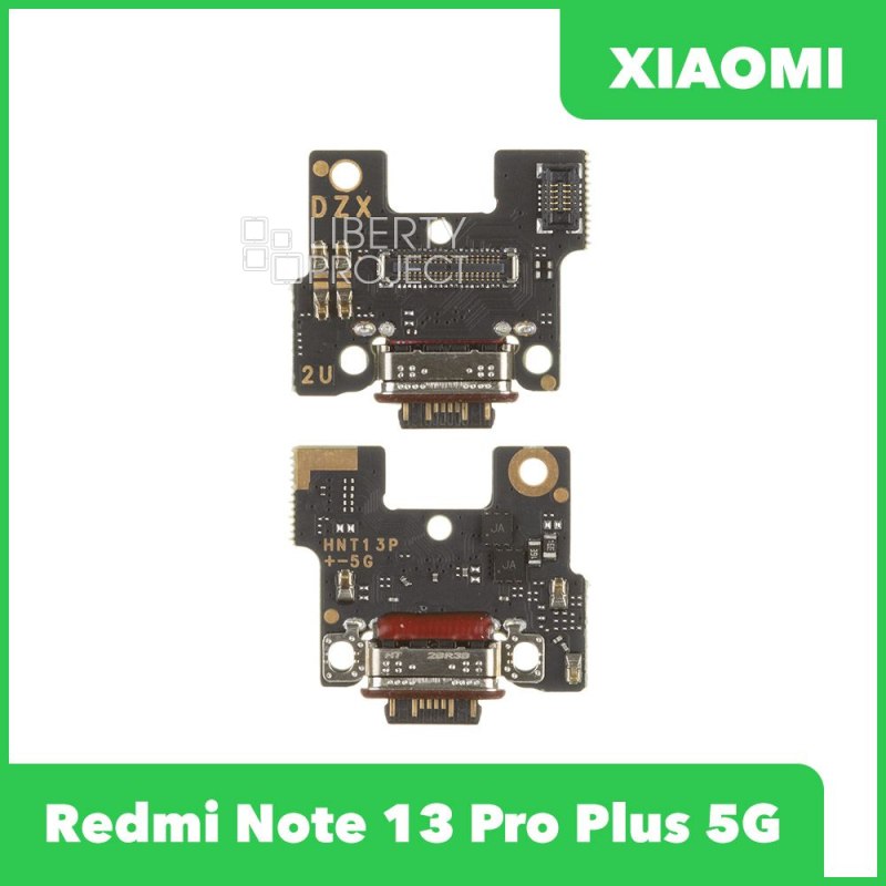 Шлейф/FLC Xiaomi Redmi Note 13 Pro+ 5G на системный разъём/микрофон
